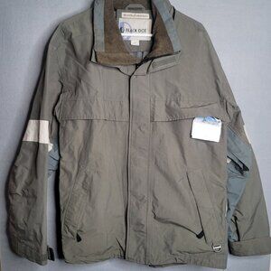 BLACK DOT BOARDWEAR Green Full Zip Snowboard Ski  Mens Jacket Large